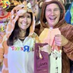 two people in animal costumes